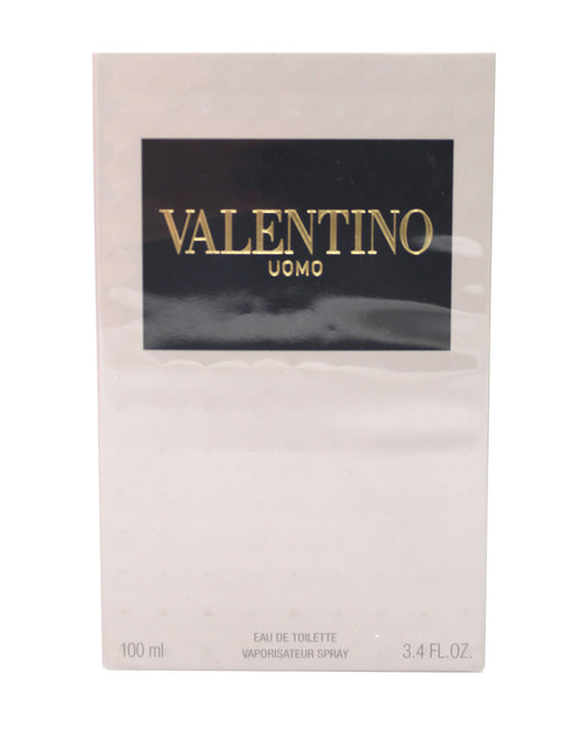 Valentino Uomo Eau De Toilette For Men 3.4 Ounces