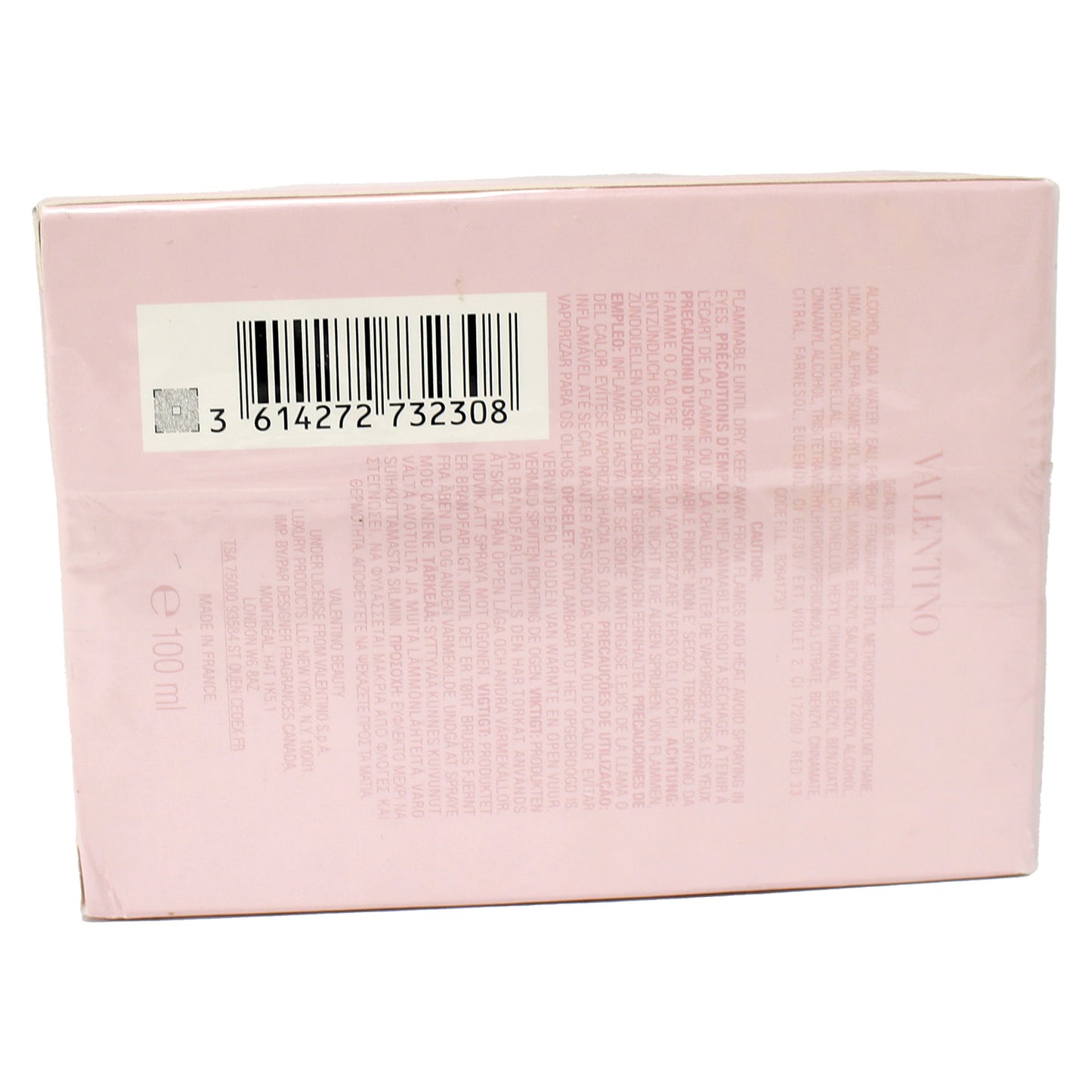 Valentino Donna Eau De Parfum 3.4 Fl Ounce