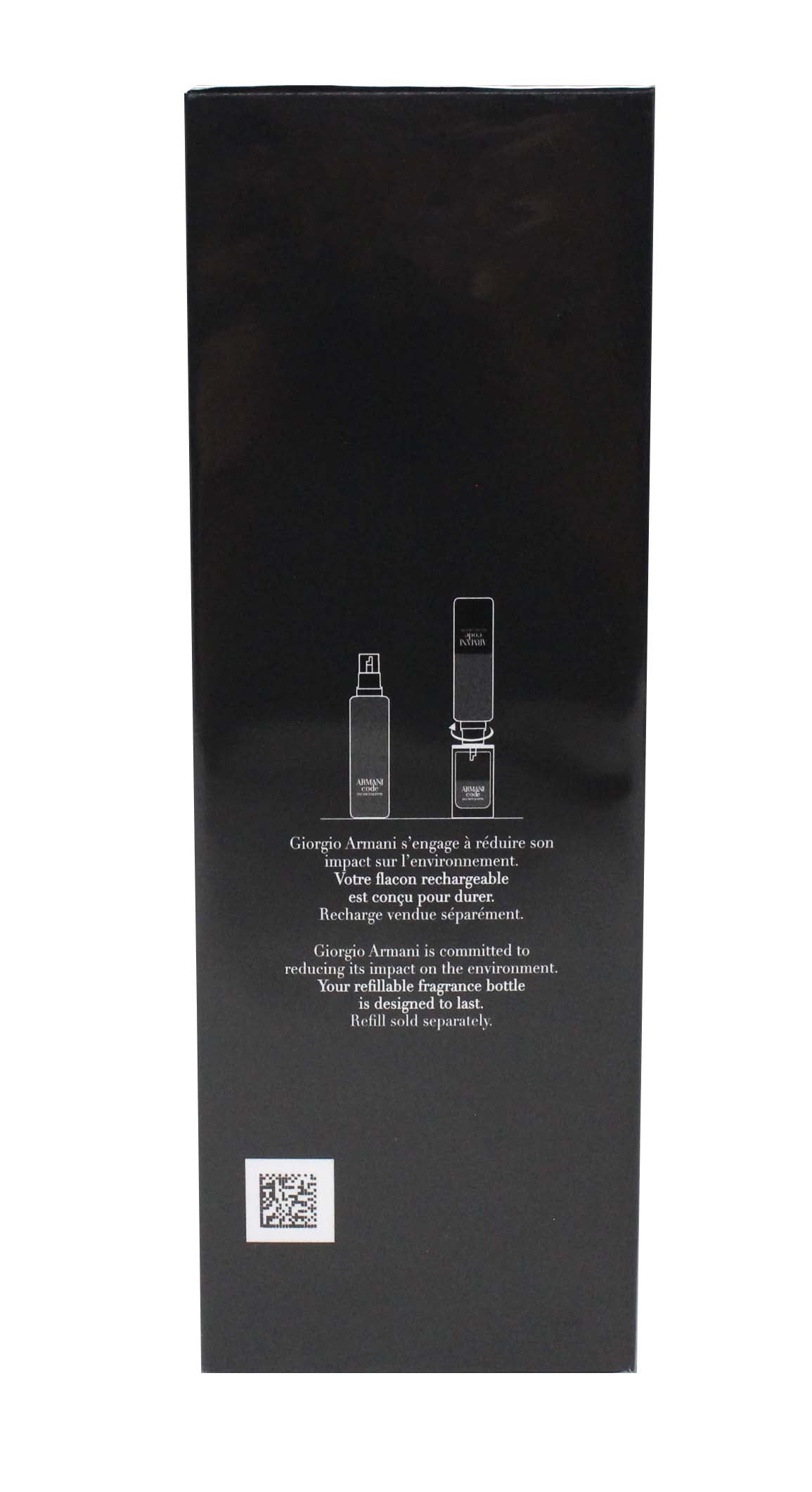 Giorgio Armani Code Refillable Eau De Toilette For Men 6.7 Ounces