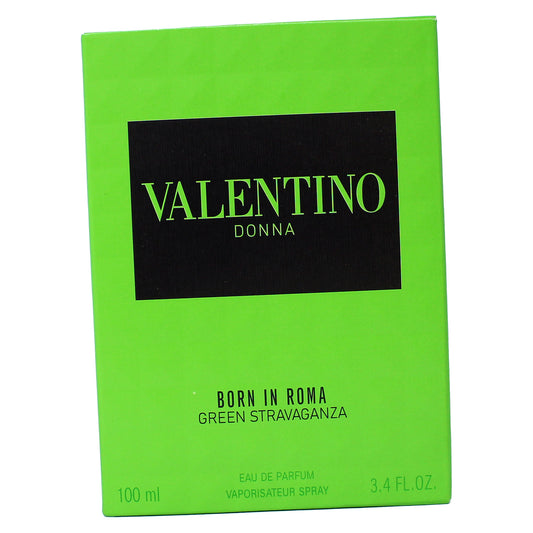 Valentino Donna Born In Roma Green Stravaganza Eau De Parfum 3.4 Ounces