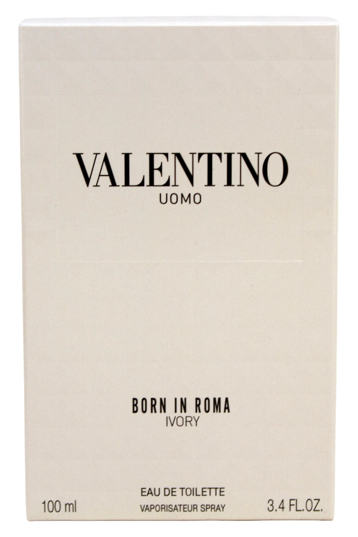 Valentino Uomo Born in Roma Ivory Eau de Toilette 3.4 Ounce
