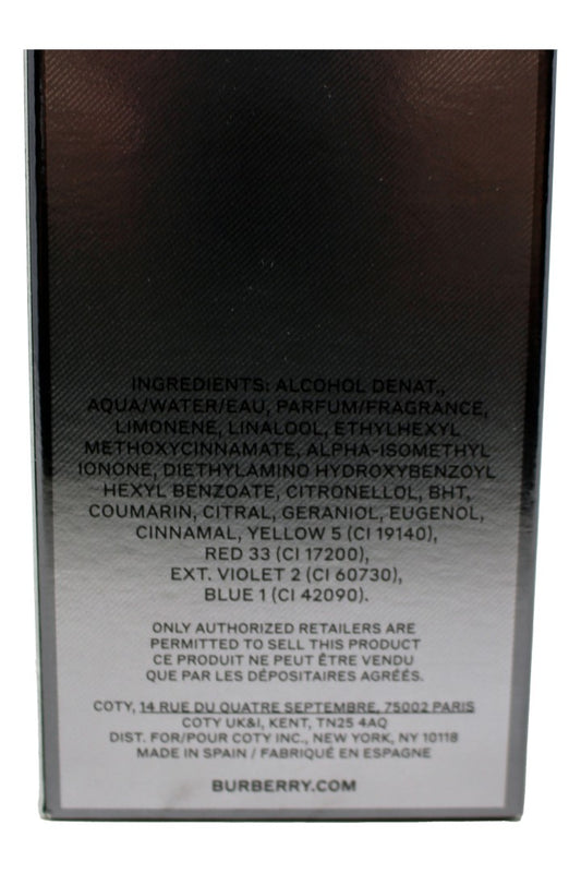 Burberry Mr. Burberry Eau De Parfum Spray 3.3 Ounce