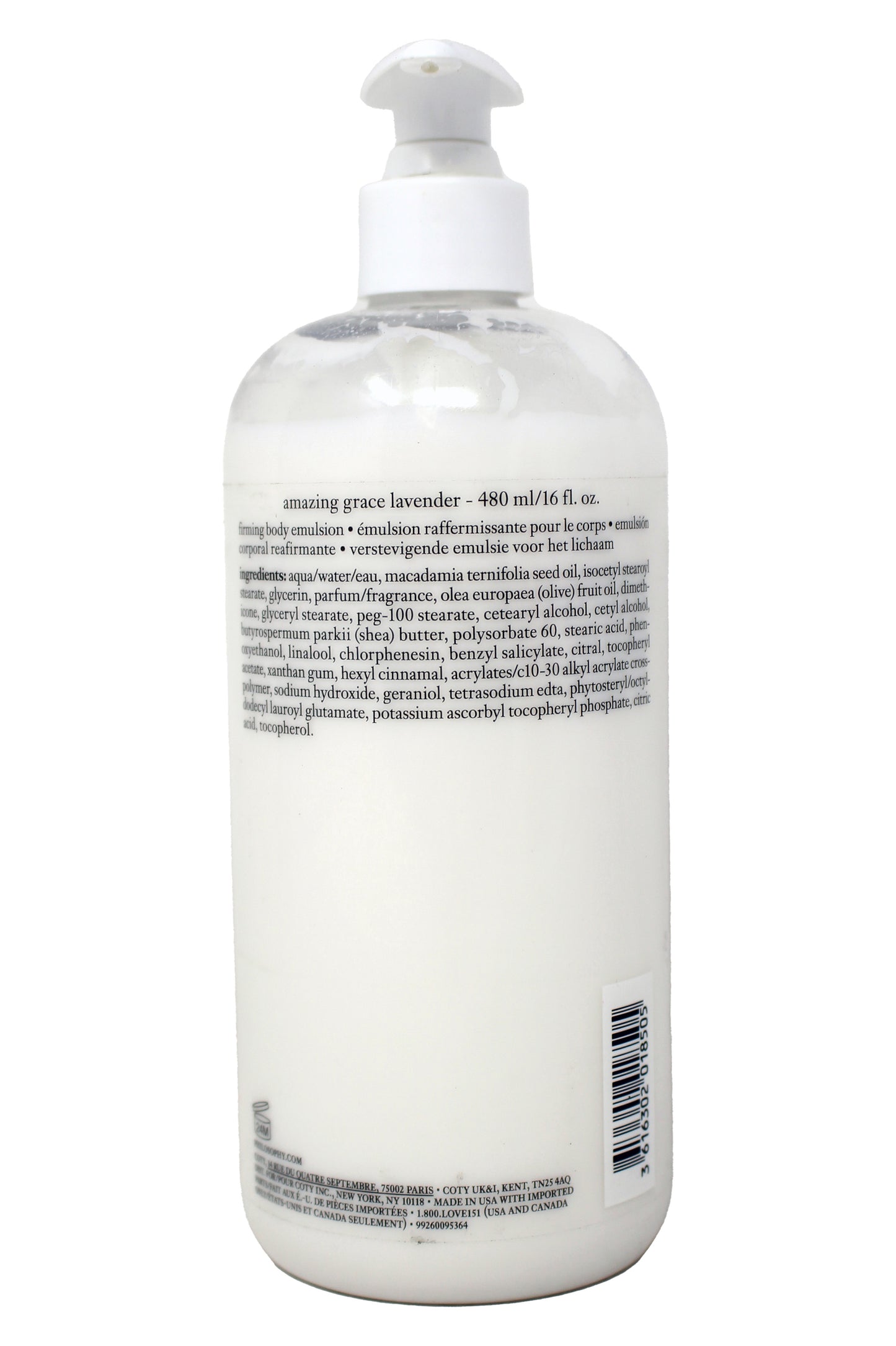 Philosophy Amazing Grace Lavender Firming Body Emulsion 16 Ounces