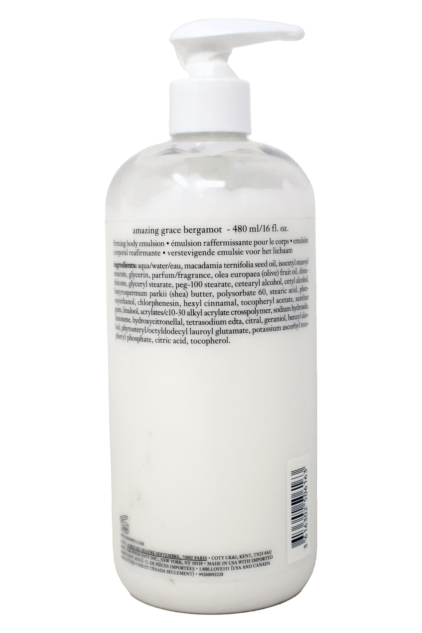 Philosophy Amazing Grace Bergamot Firming Body Emulsion 16 Ounces+