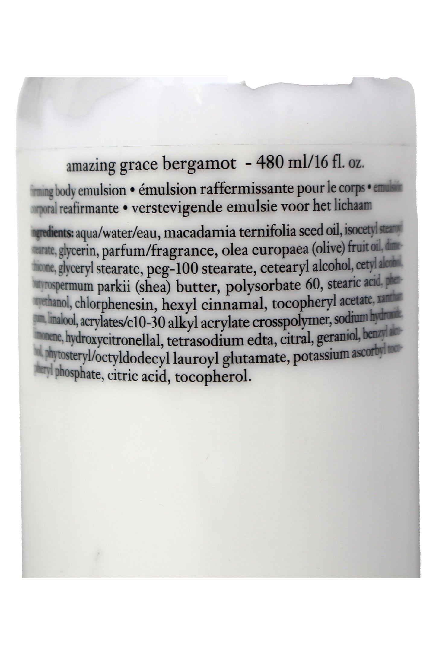Philosophy Amazing Grace Bergamot Firming Body Emulsion 16 Ounces+