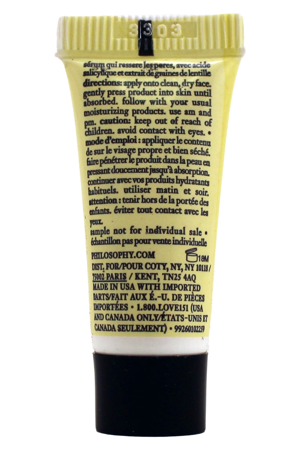 Philosophy Purity Made Simple Pore Minimizing Facial Serum - 0.1 Fl Ounce