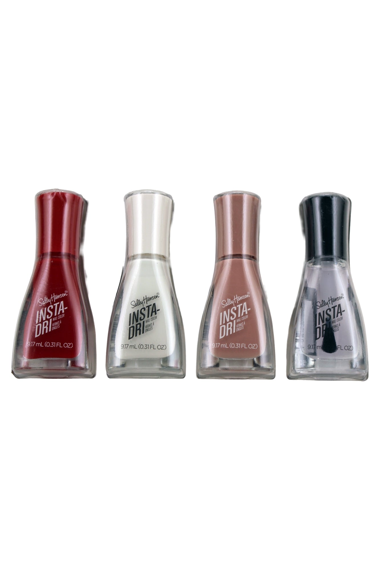 Sally Hansen Insta-Dri Nail Polish 0.31 oz, 4-Pack