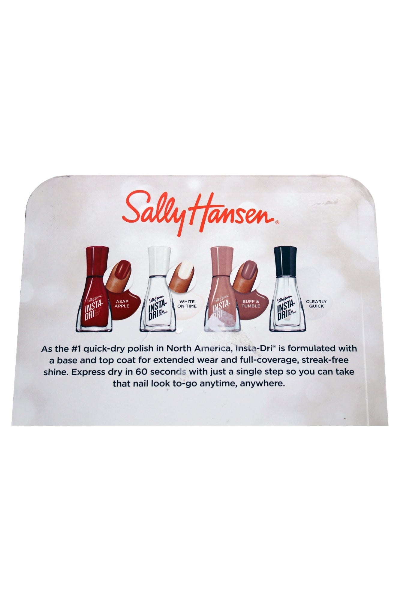 Sally Hansen Insta-Dri Nail Polish 0.31 oz, 4-Pack