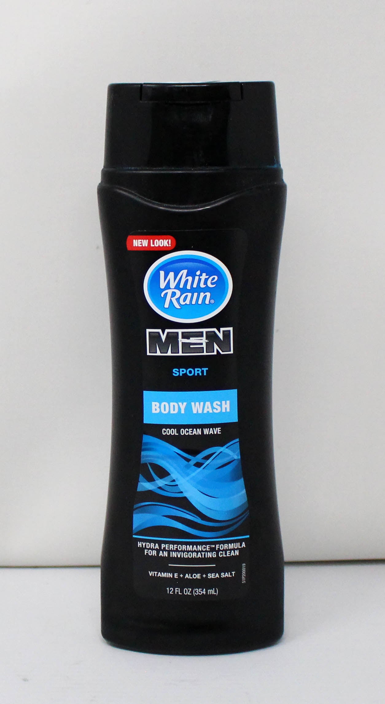 White Rain Men Sport Body Wash Cool Ocean Wave 12 Ounce