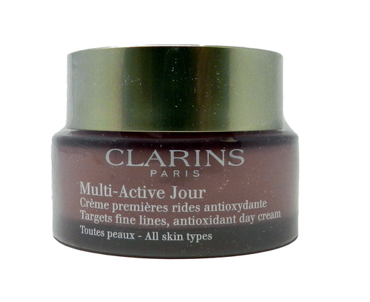 Clarins Multi-Active Jour Day Cream For All Skin Types 1.6 Ounces