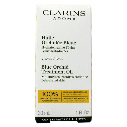 Clarins Blue Orchid Facial Treatment Oil 1 Ounce