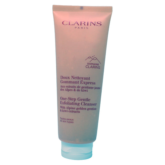 Clarins One Step Gentle Exfoliating cleanser With Alpine golden Gentian 7 Kiwi Extract 3.9 Ounce
