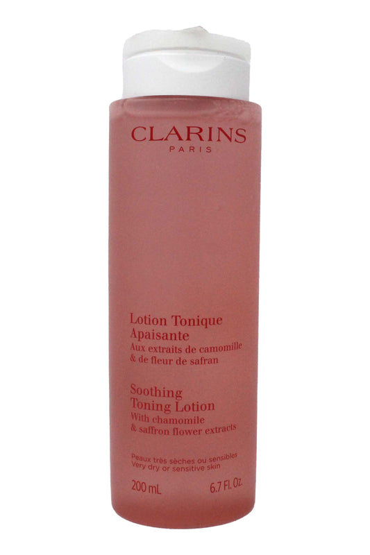 Clarins Soothing Toning Lotion with Chamomile and Saffron Flower Extracts 6.7 Ounce