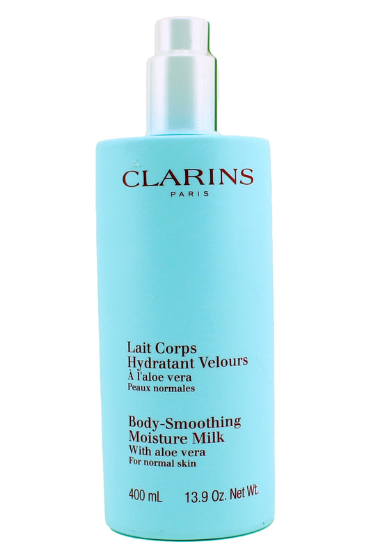 Clarins Body Smoothing Moisture Milk with Aloe Vera for Normal Skin 13.9 Ounces