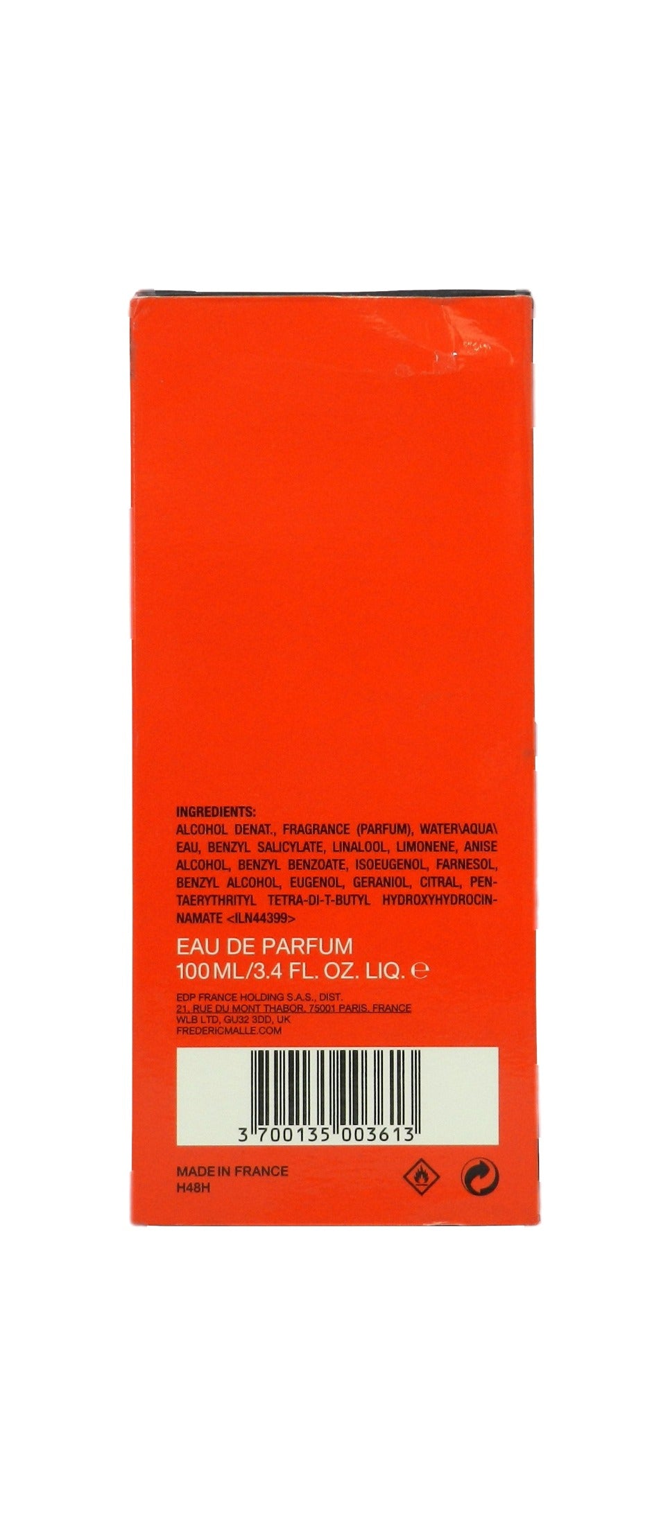 Frederic Malle Dominiqu Ropion Carnal Flower Editions De Parfums 3.4 Oz