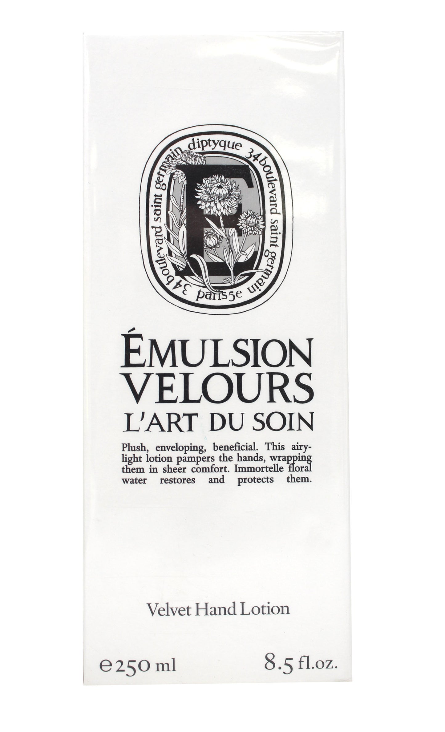 Diptyque Emulsion Velours Velvet Hand Lotion 8.5 Ounce