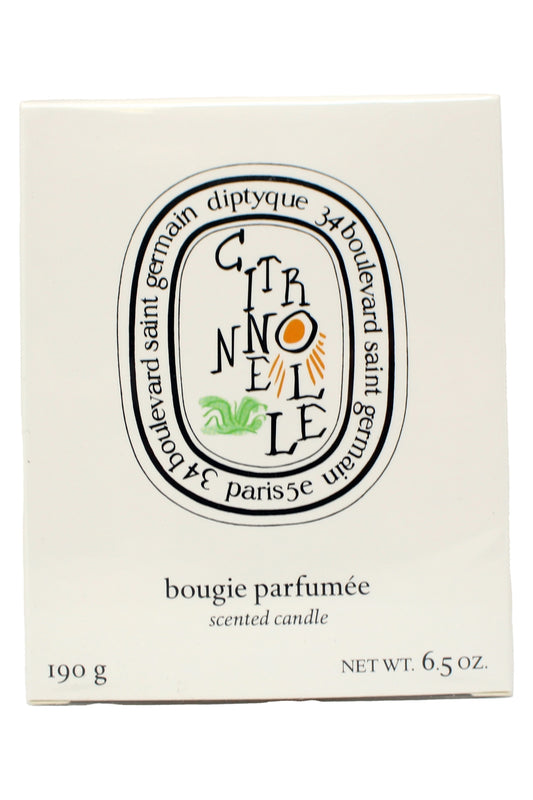 Diptyque Citronnelle Scented Candle 6.5 Ounce