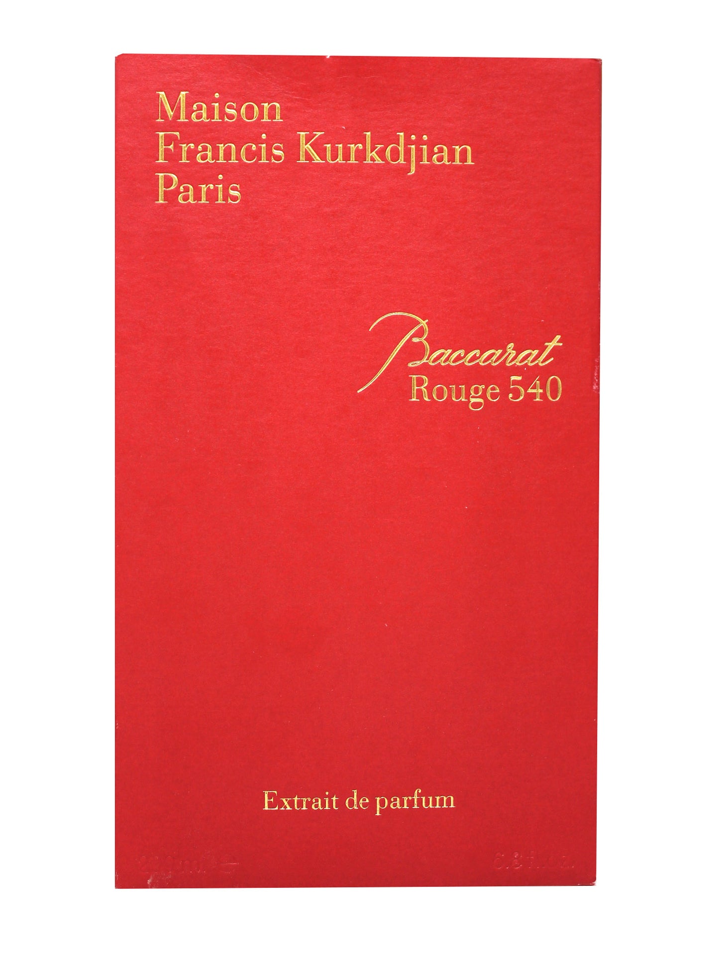 Maison Francis Kurkdjian Baccarat Rouge 540 Extrait De Parfum 6.8 Ounces