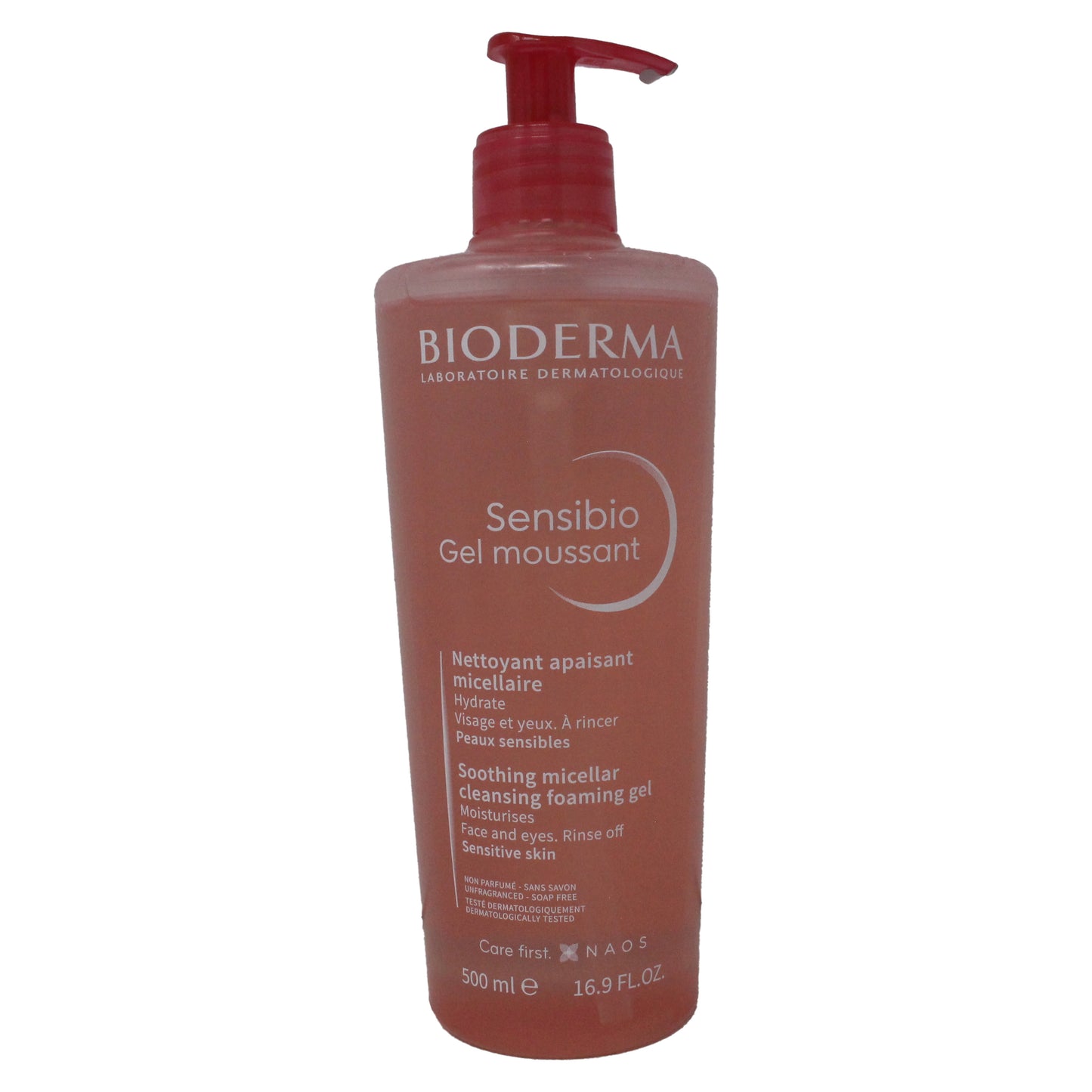 Bioderma Sensibio Foaming Gel, Unscented, 16.9 Fl Oz