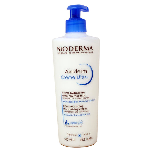 Bioderma Atoderm Ultra-Nourishing Moisturizing Cream 16.9 Ounces