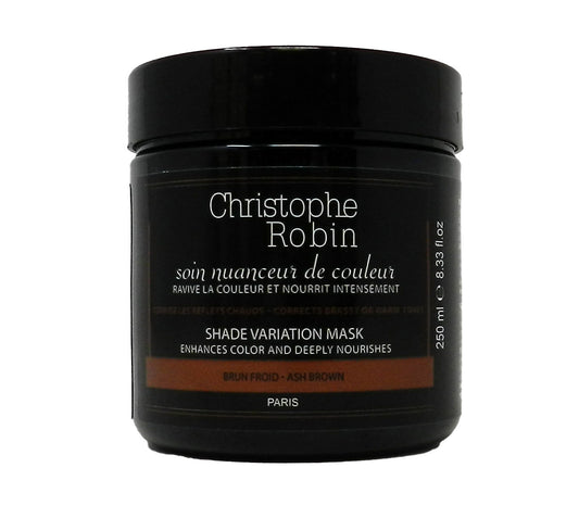 Christophe Robin Shade Variation Nourishing Hair Mask Ash Brown 8.33 Ounces