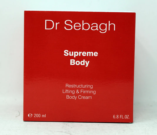 Dr. Sebagh Supreme Body Restructuring Lifting & Firming Body Cream 6.8 Ounces