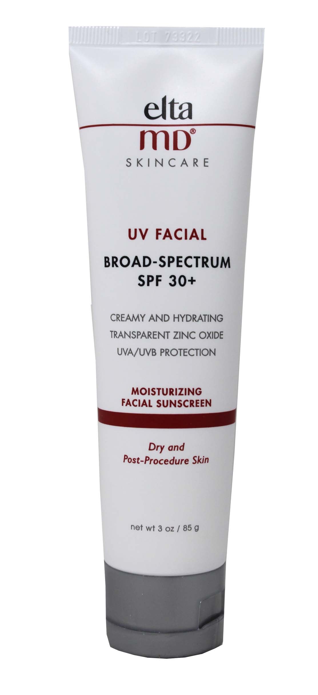 EltaMD UV Facial SPF 30+ Moisturizing Facial Sunscreen 3 Ounces