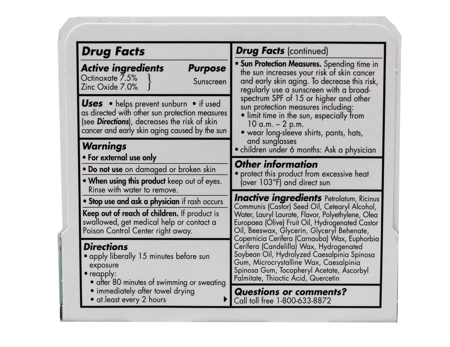 EltaMD UV Lip Balm SPF 36 Moisturizing 0.28 Ounce