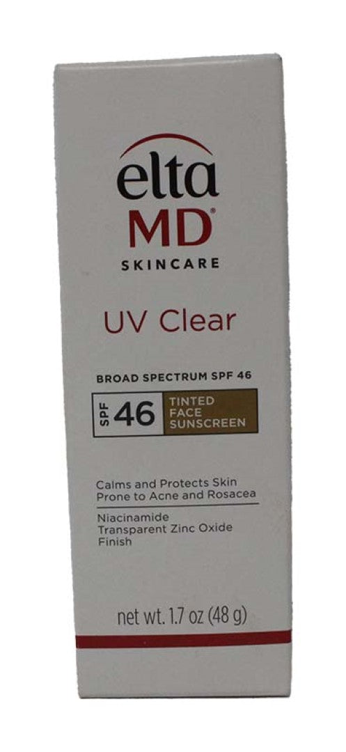 EltaMD UV Clear Tinted Face Sunscreen SPF 46 1.7 Ounce