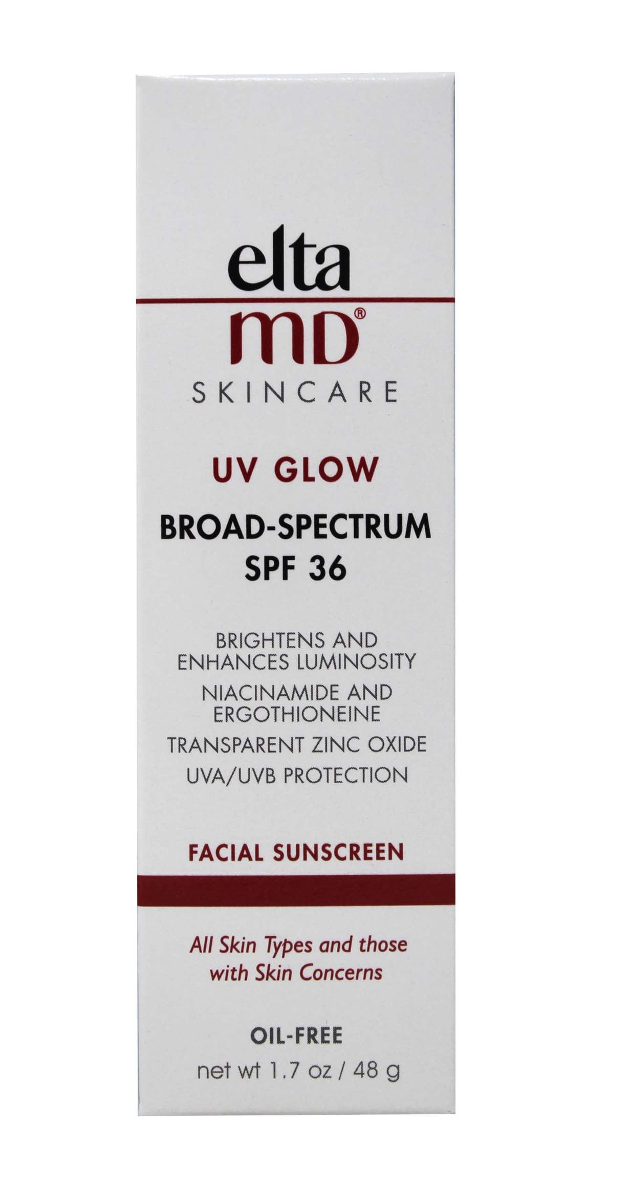EltaMD UV Glow SPF 36 Facial Sunscreen 1.7 Ounces