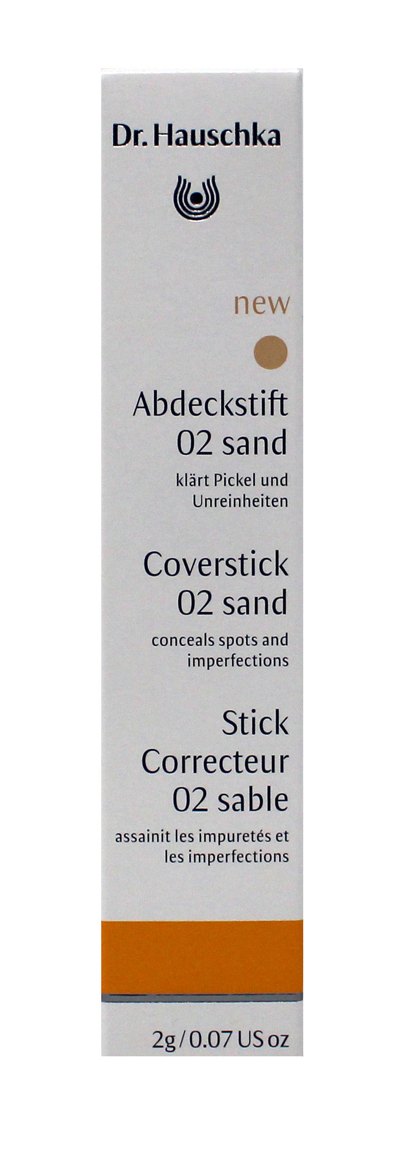Dr. Hauschka Coverstick 02 Sand 0.07 Ounce (Used Once)