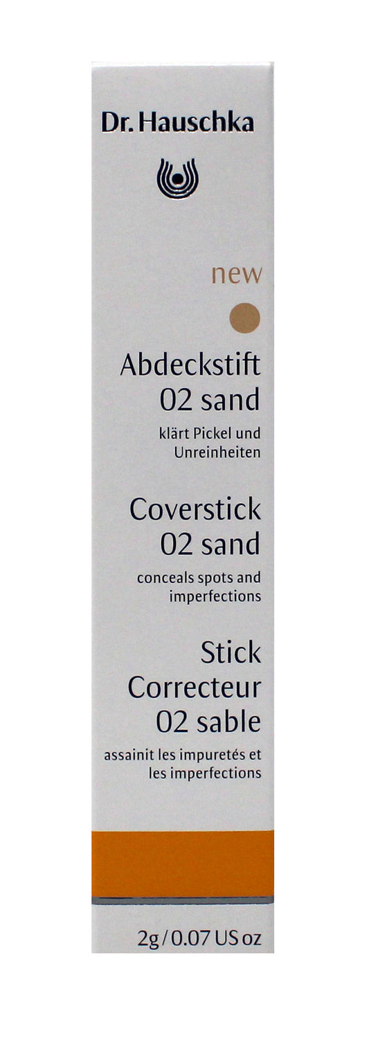 Dr. Hauschka Coverstick 02 Sand 0.07 Ounce (Used Once)