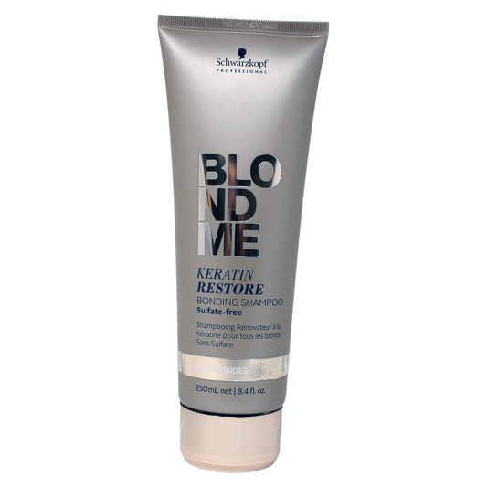Schwarzkopf Blondeme Keratin Restore Bonding Shampoo Sulfate Free 8.4 Fl Ounce