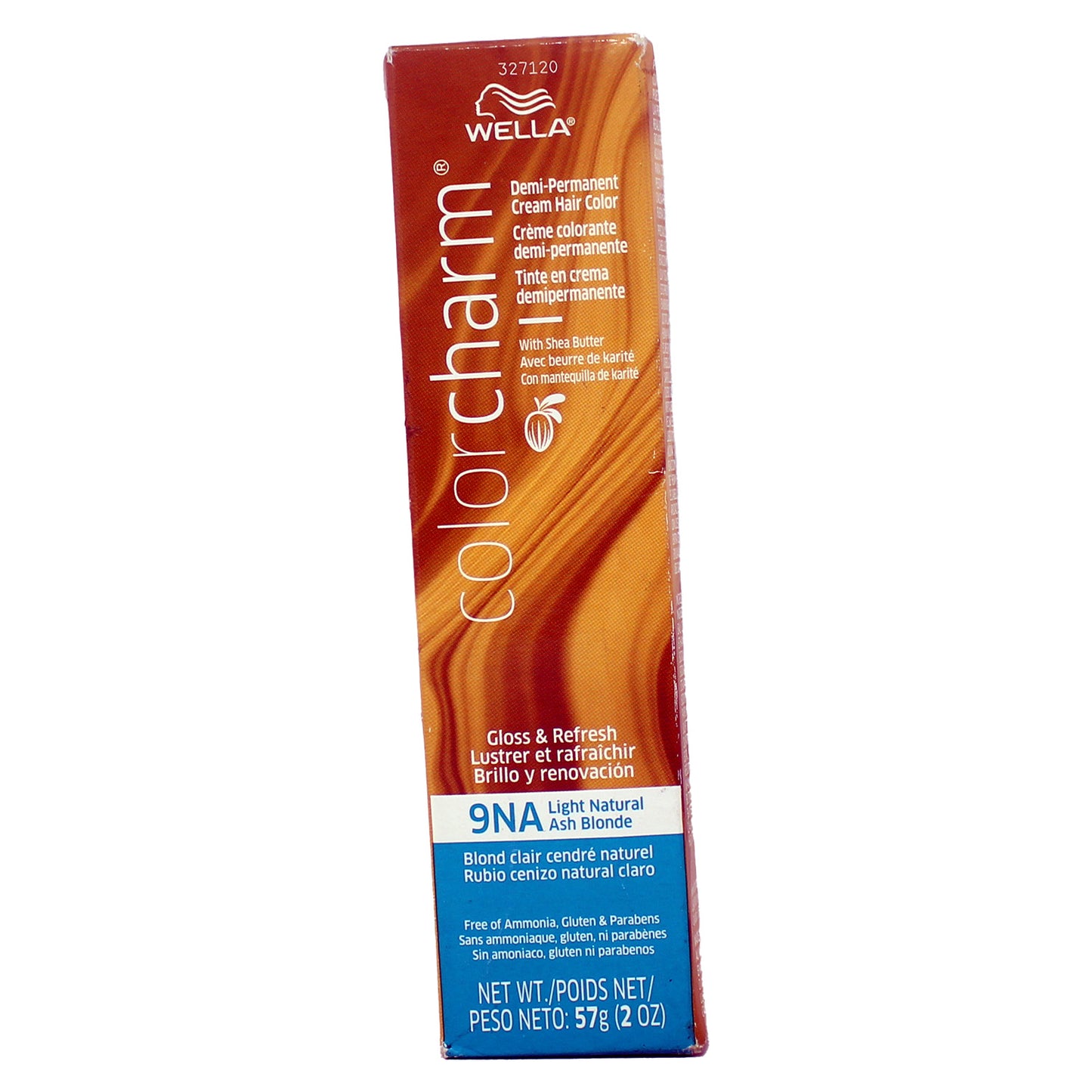 Wella Colorcharm Demi Permanent Hair Color, 9NA Light Natural Ash Blonde, 2 oz