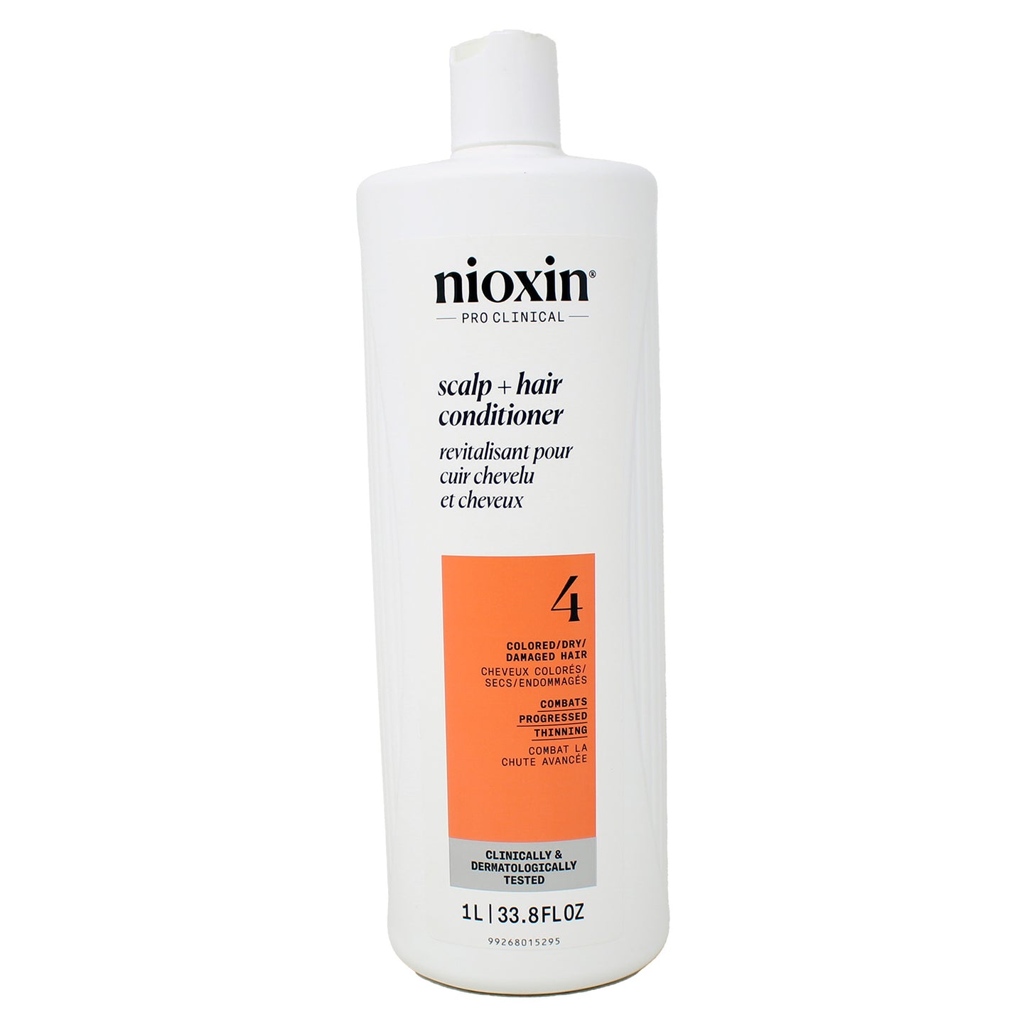 Nioxin Pro Clinical Scalp + Hair Conditioner 4 Colored Dry Damaged Hair 33.8 Fl Ounce