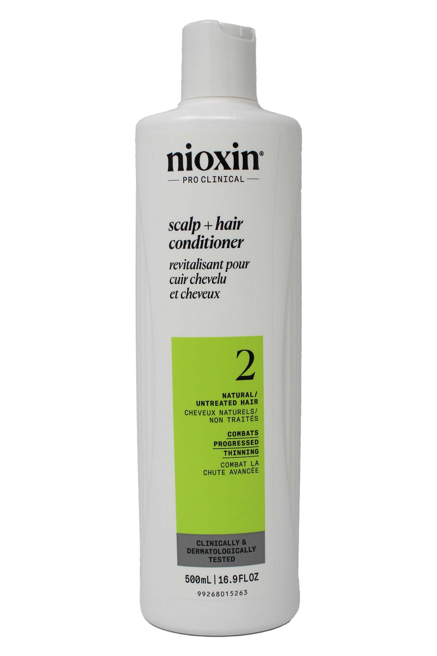 Nioxin System 2 Scalp + Hair Conditioner For Natural/Untreated Hair 16.9 Ounce