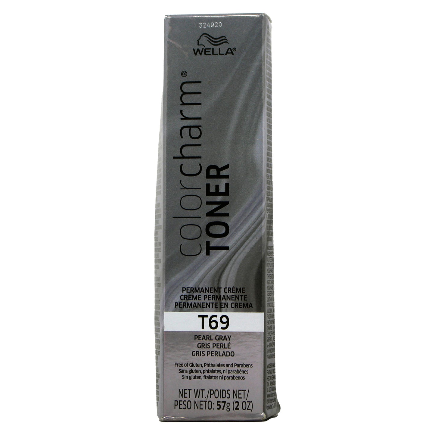 Wella Colorcharm Permanent Crème Toner T69 Pearl Gray, 2 oz