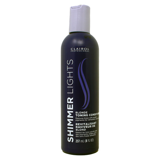 Clairol Professional Shimmer Lights Blonde Toning Conditioner, 8 fl. oz.