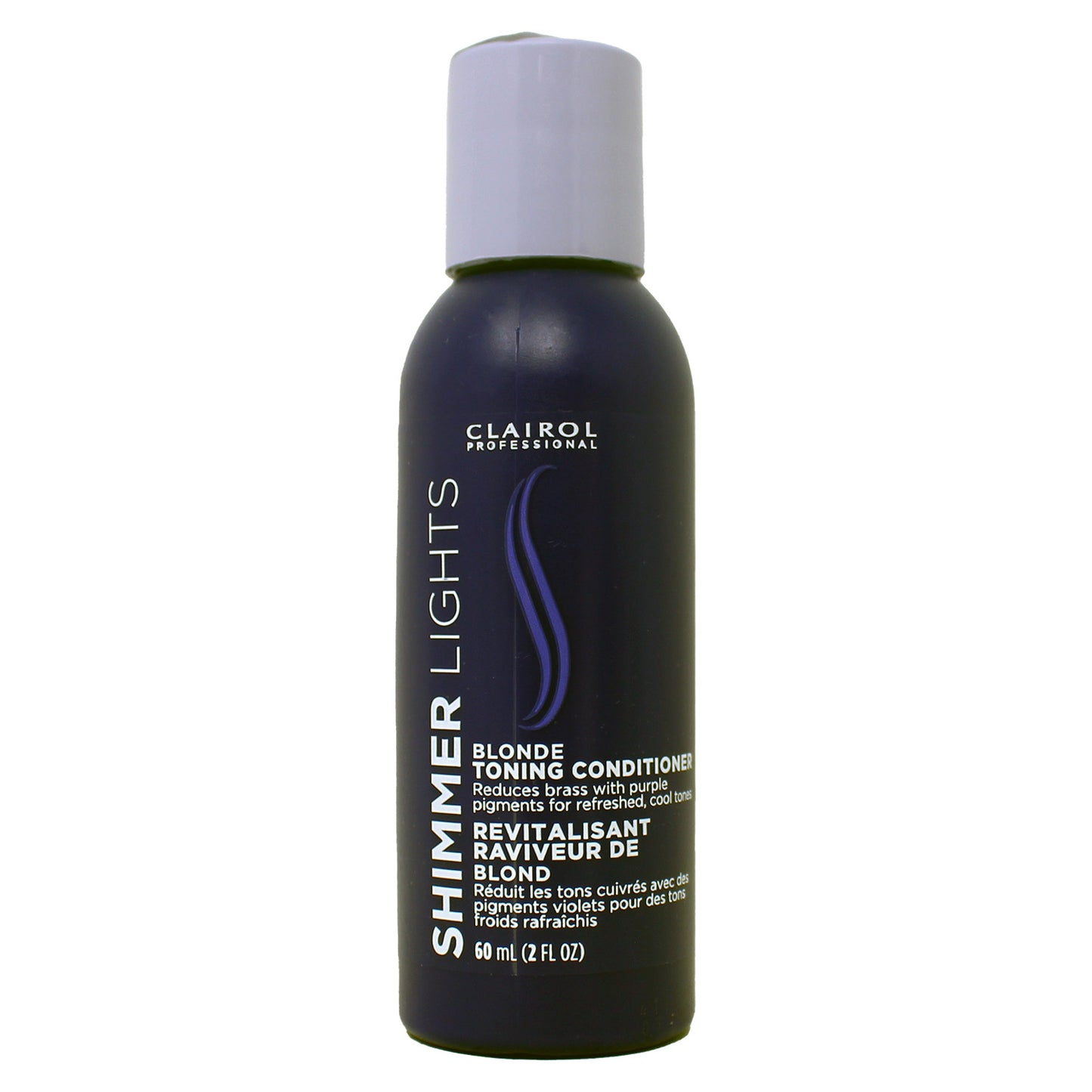 Clairol Professional Shimmer Lights Blonde Toning Conditioner, 2 Ounces