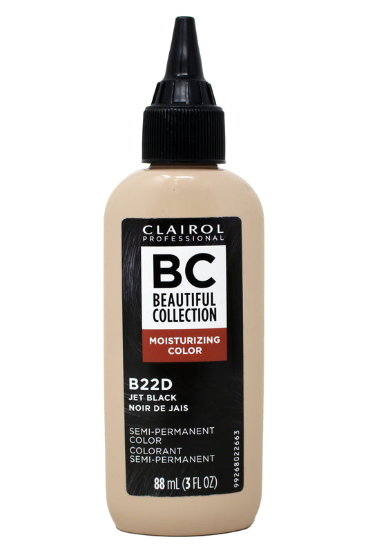 Clariol Professional Beautiful Collection Moisturizing Color B22D Jet Black 3 Oz