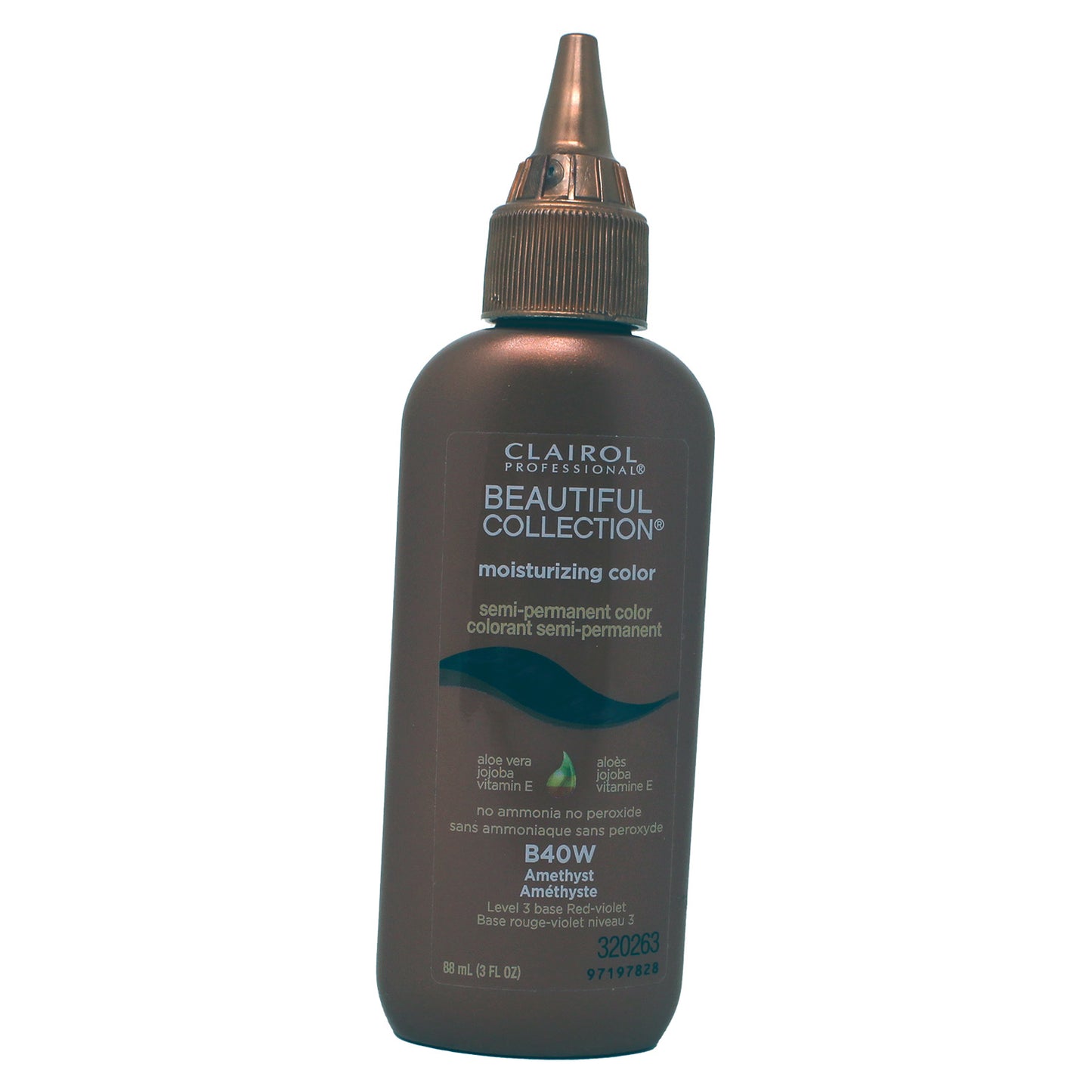 Clairol Professional Beautiful Moisturizing Color B18D Darkest Brown, 3 oz