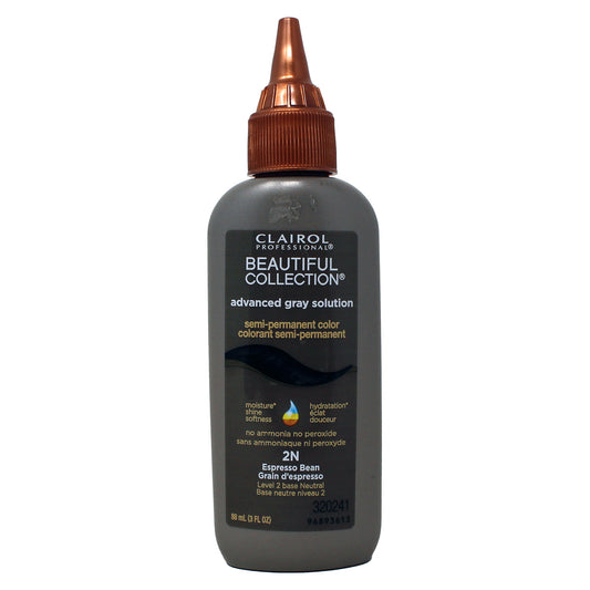 Clairol Professional Advanced Gray Solutions 2N Espresso Bean, 3 oz