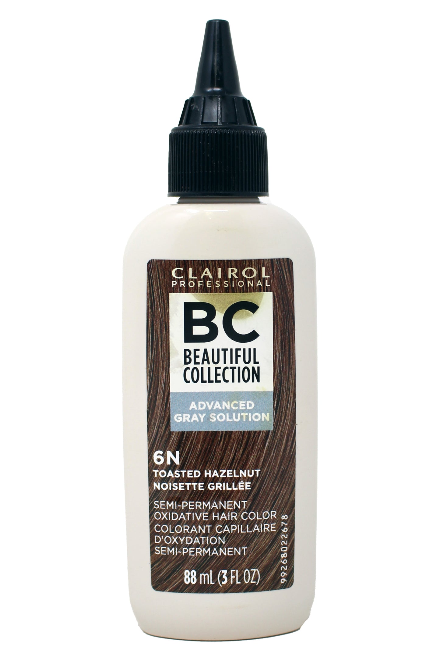 Clairol Professional Beautiful Collection Advanced Gray Solution 6N Toasted Hazelnut 3 OZ