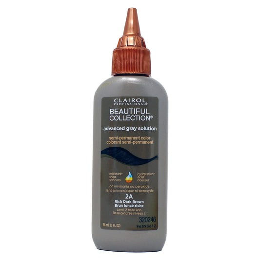 Clairol Professional Advanced Gray Solutions 2a Rich Dark Brown, 3 oz