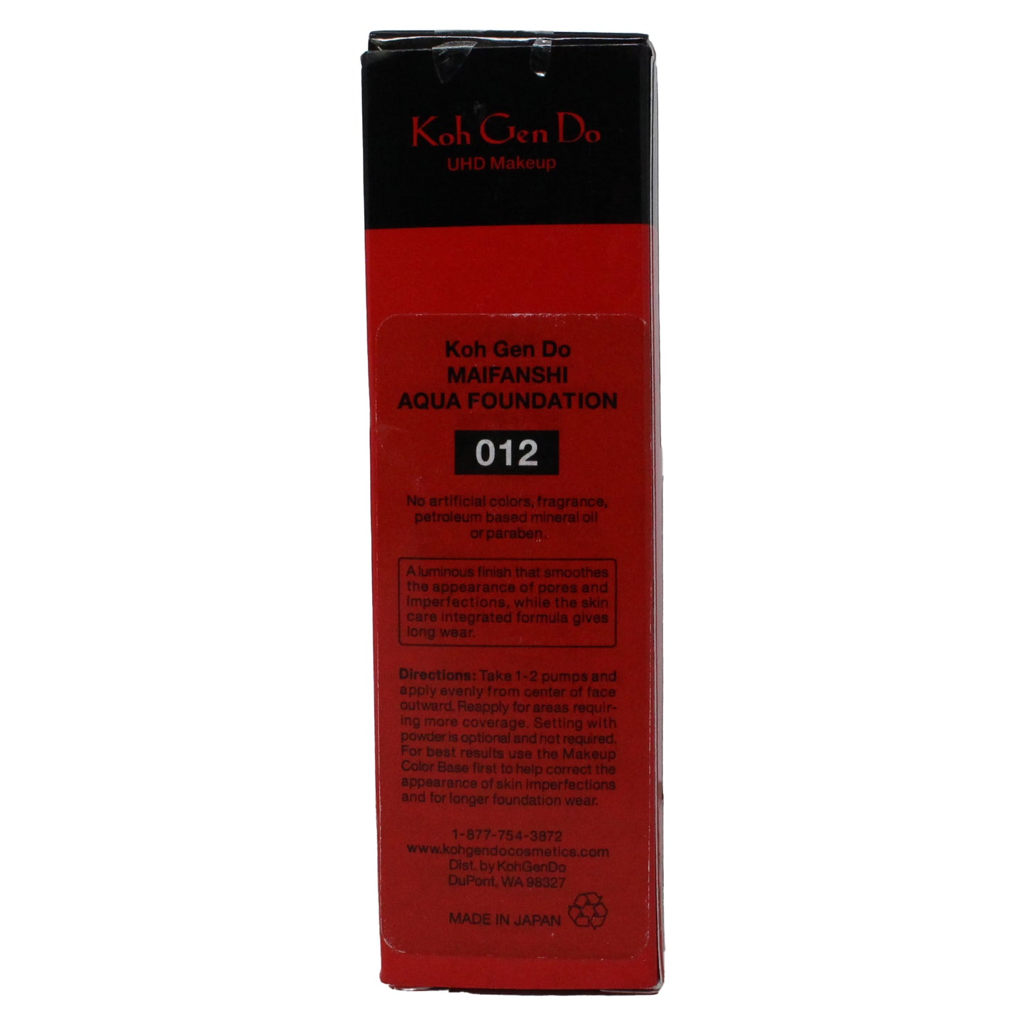 Koh Gen Do Maifanshi Aqua Foundation 012 30 ml 1oz