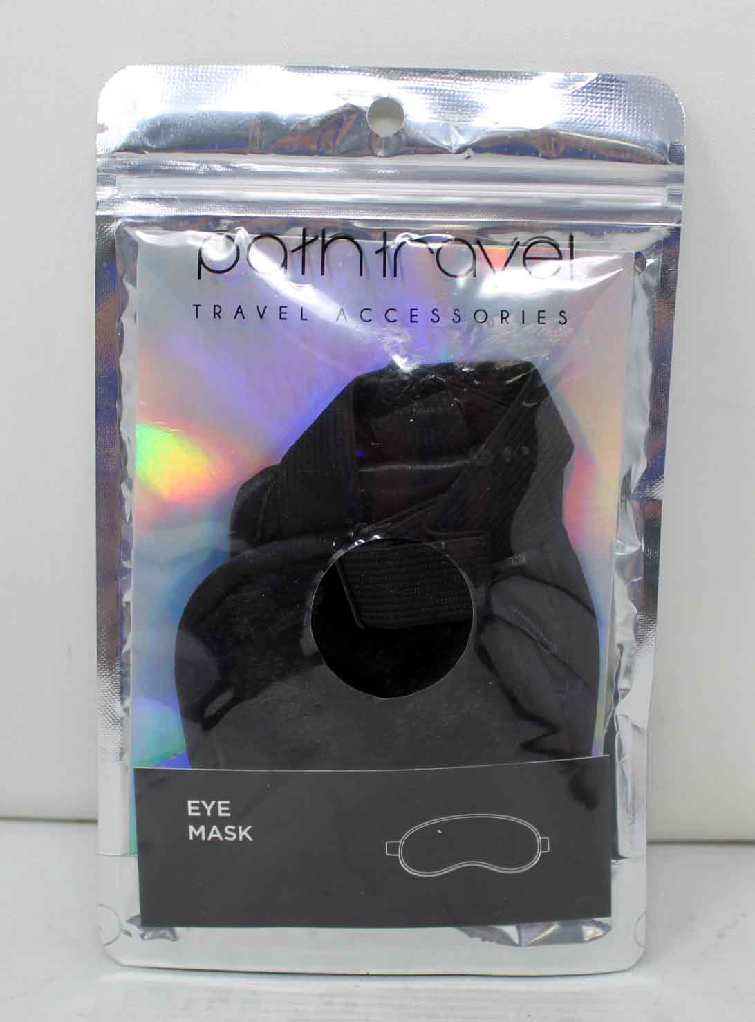 Pathtravel Travel Accessories Black Eye Mask 1 Count