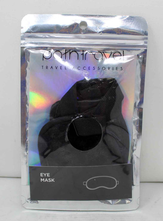 Pathtravel Travel Accessories Black Eye Mask 1 Count