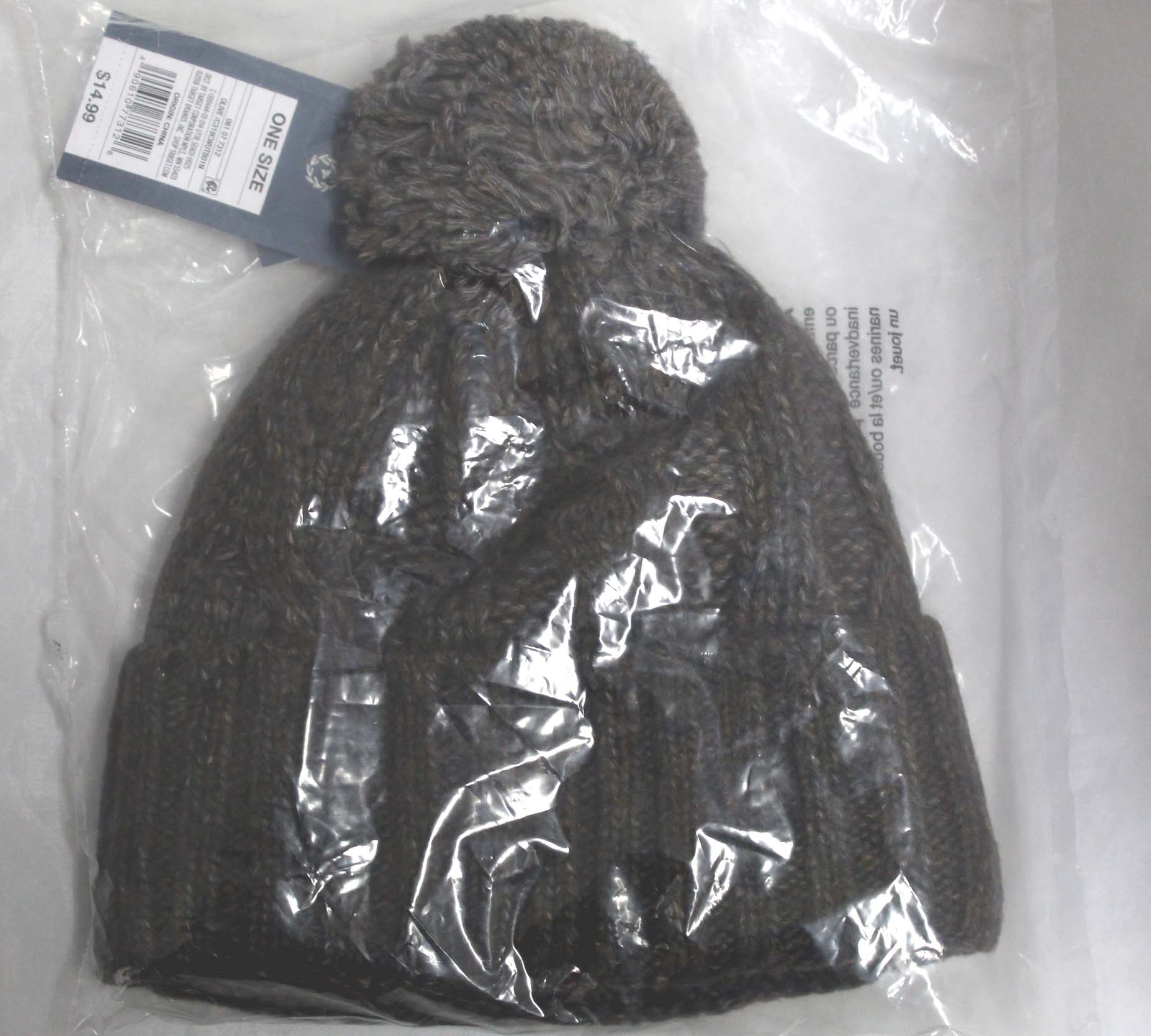 Brown Beanie for Women One Size