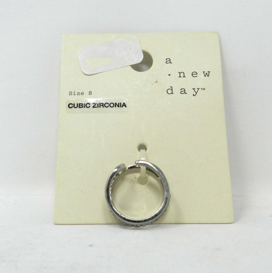 A New Day Size 8 Cubic Zirconia Fashionable Ring