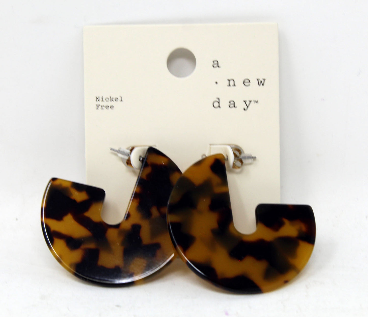 A New Day Nickel Free  'J' Hoop Earings